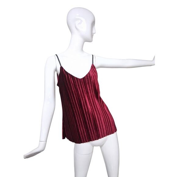 Tart Crushed Velvet V-Neck Women's size XS Witchy Whimsigoth Vampire Fairy Tank - Picture 1 of 12